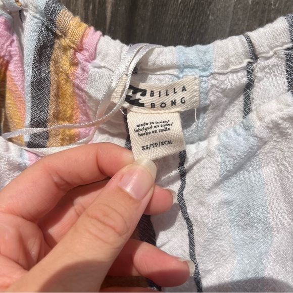 Billabong Striped Dress/Cover Up - Picture 4 of 5